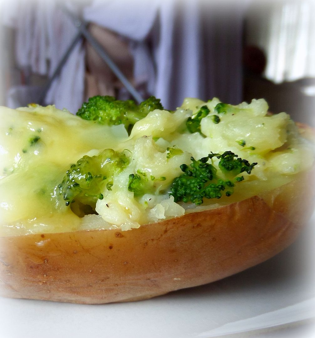 Cheese and Broccoli Stuffed Jacket Potatoes Cooking and Recipes